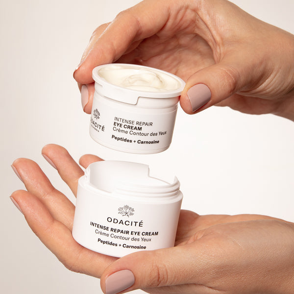 Odacite-Edelweiss Extrême™ Intense Repair Eye Cream-Skincare-IntenseEyeRepair_Refill_Lifestyle2-The Detox Market | 