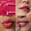 Odacite-Spf 40 Nourishing Lip Serum-Makeup-SPF40LipSerum_Bubblegum_ModelCollage-The Detox Market | Bubblegum - Vibrant playful pink with subtle cool undertones